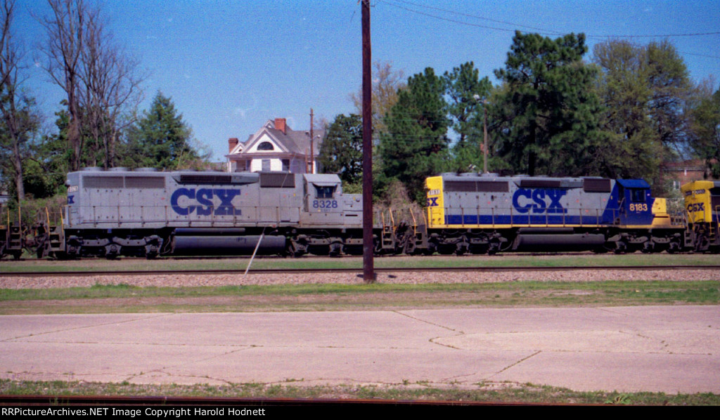 CSX 8328 & 8138